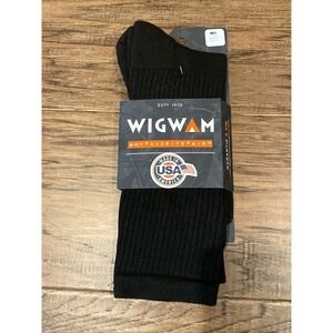 WIGWAM SOCKS BLACK F8031 052 HOT WEATHER DRESS PRO MEDIUM MEN 5-9.5 WOMEN 6-10!